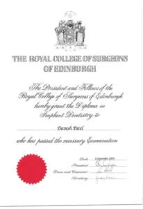 Davesh Patel Certificate 1